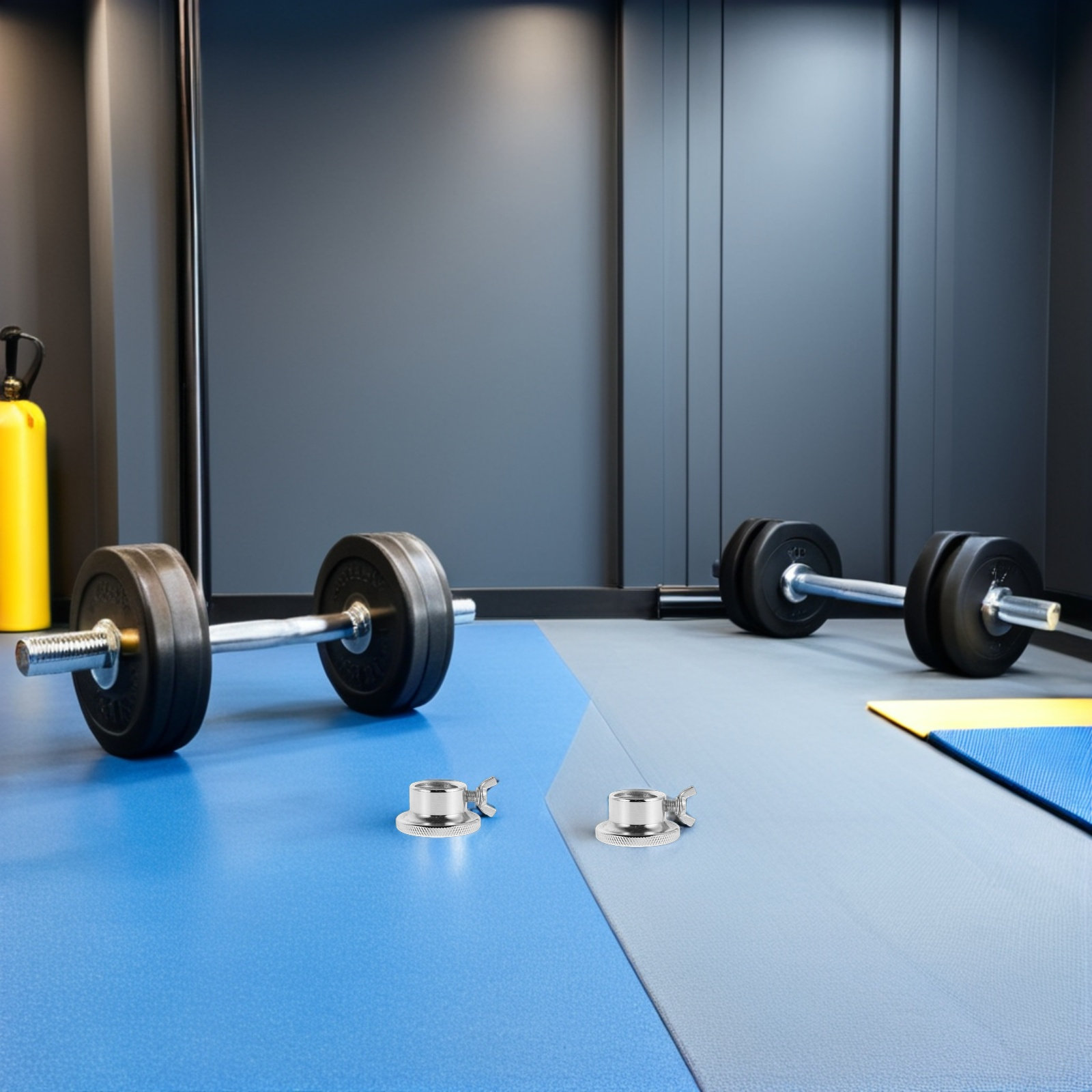 Home Gym Women - 4Pcs Dumbbell Anti Loosen Nuts Barbell