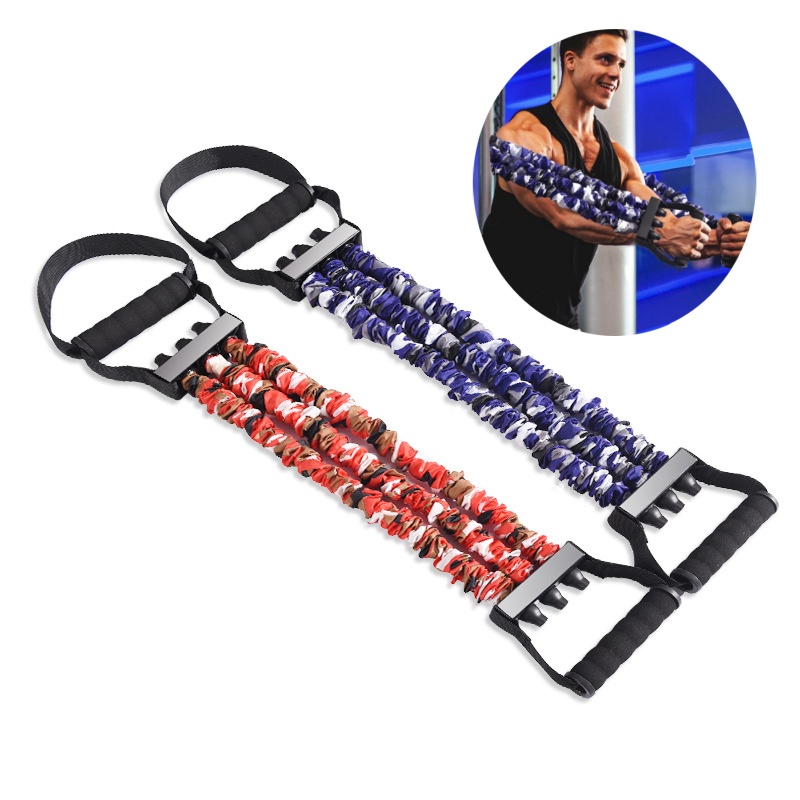 Home Gym Unit - Chest Expander Resistance Band Elastic Pull