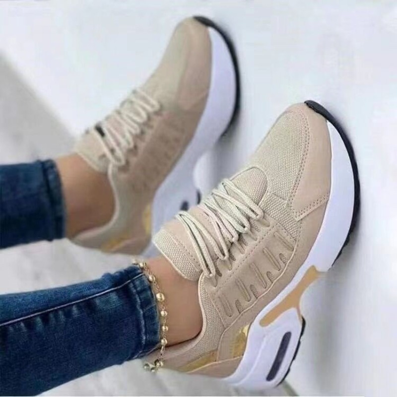 Home Gym Women - Womens Fashion Sneaker Platform Air Cushion