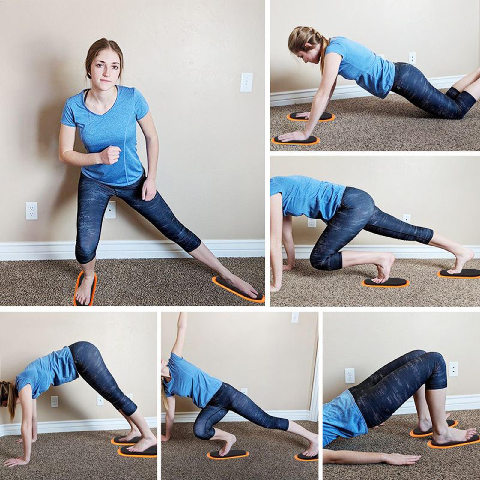 Workout Sliders Disc Oval Shap - Home Gym Women recension och pris