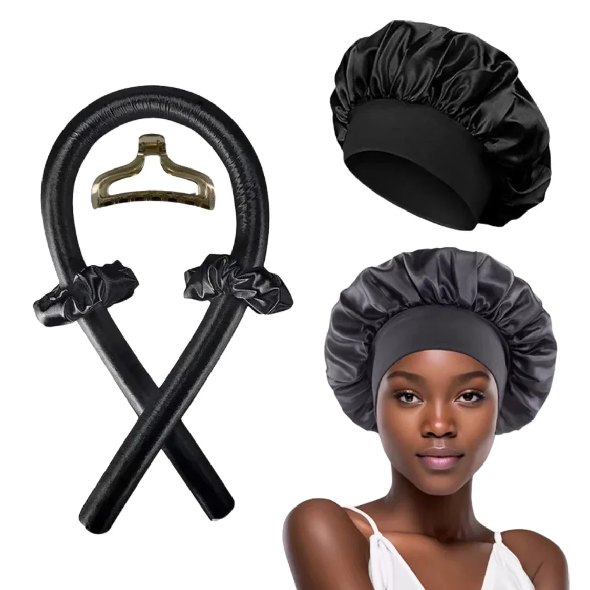 Heatless Curling Rod Headband  - Preacher Curl Pad recension och pris