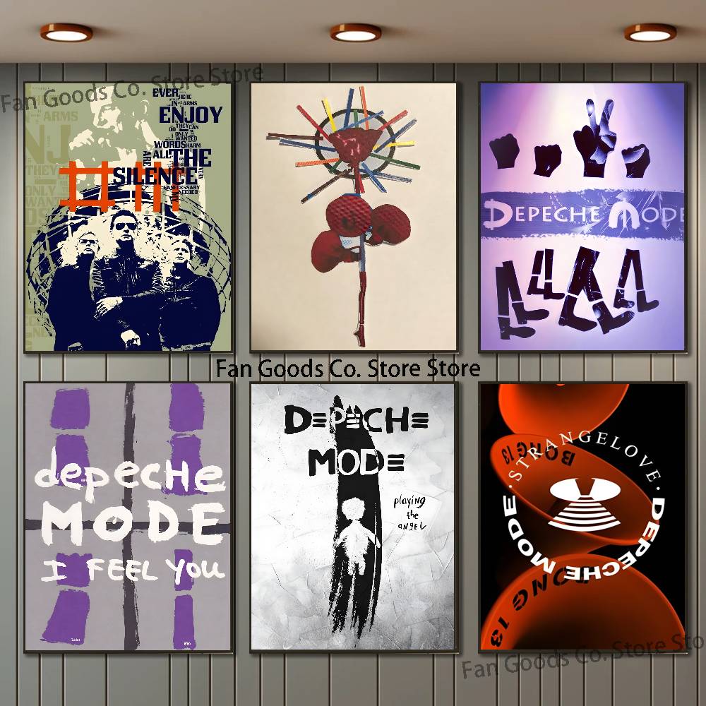 D-Depeche-Mode Band Poster Hom - Home Gym Wallpaper recension och pris