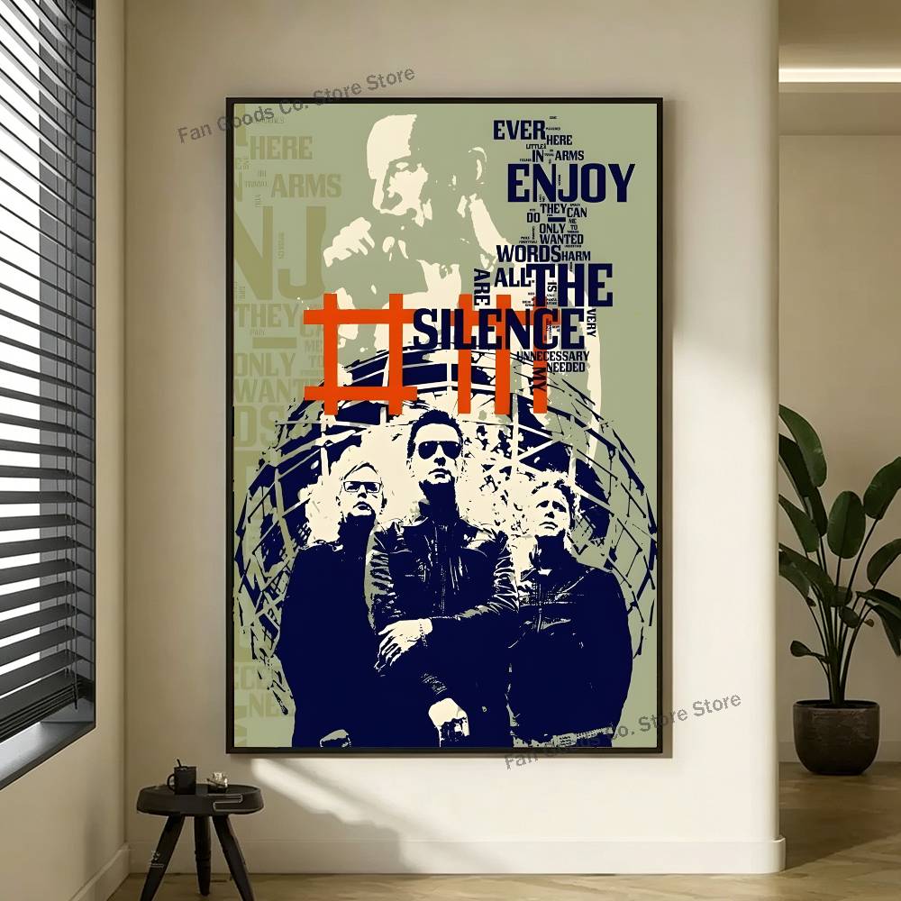 D-Depeche-Mode Band Poster Hom - Home Gym Wallpaper recension och pris