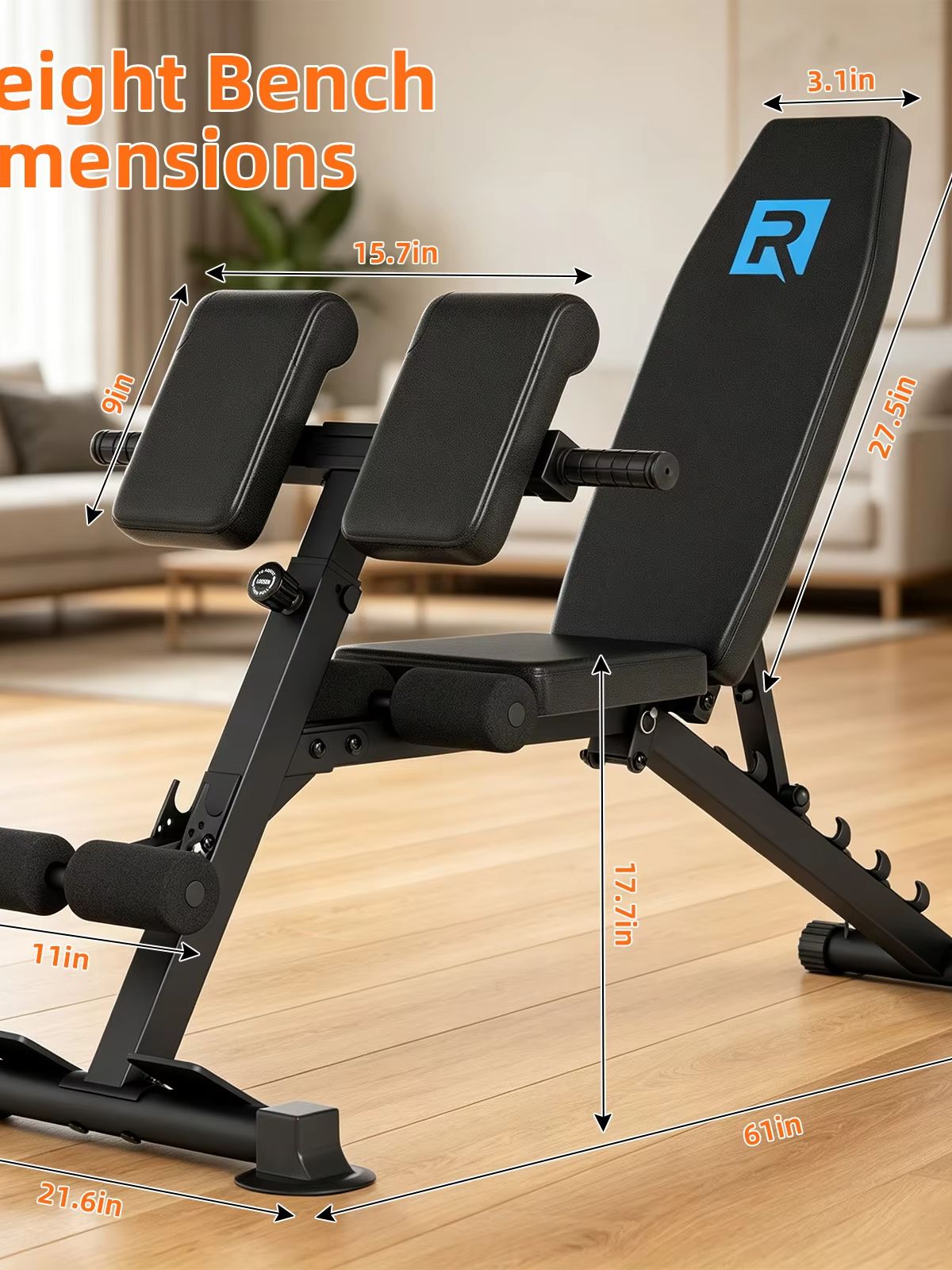 Compact Heavy Duty Adjustable  - Home Gym Designs recension och pris