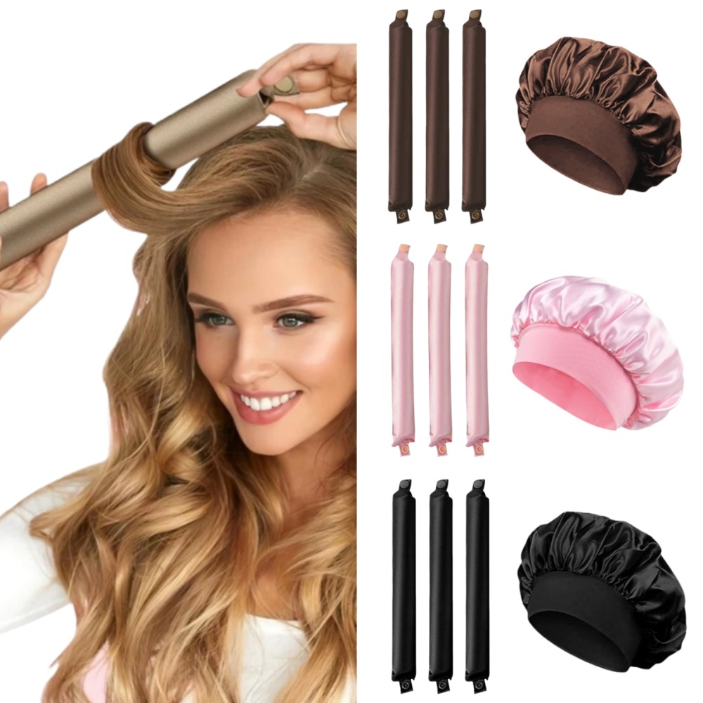 Heatless Curling Rod Headband  - Preacher Curl Pad recension och pris