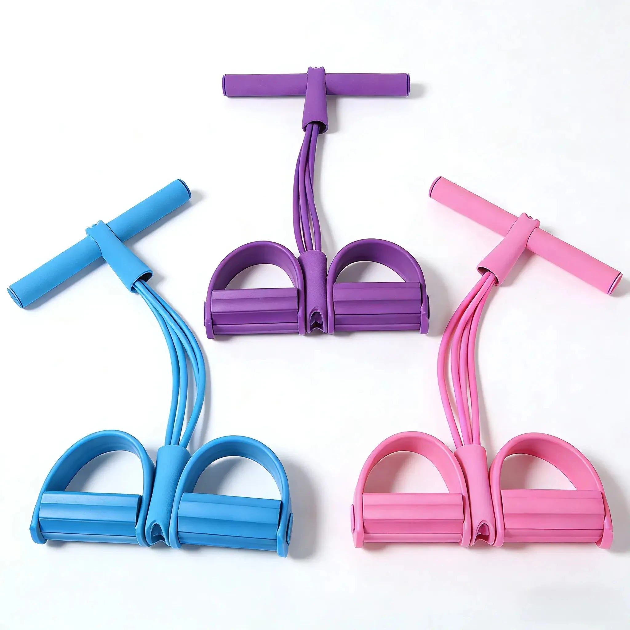 4 Resistance Elastic Pull Rope - Home Gym Used recension och pris