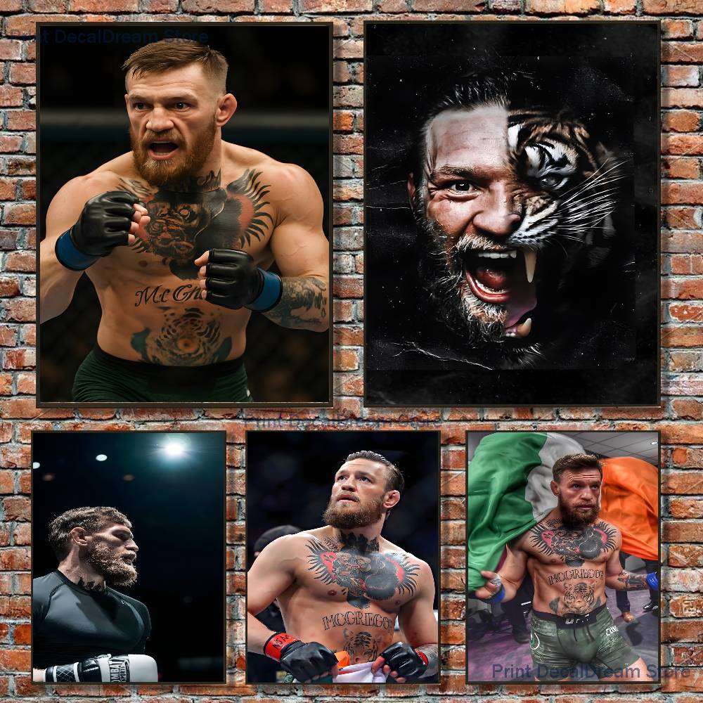 C-Conor Mcgregor Poster Home G - Home Gym Wallpaper recension och pris