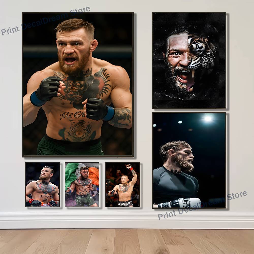 C-Conor Mcgregor Poster Home G - Home Gym Wallpaper recension och pris