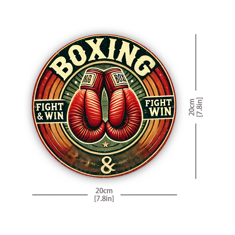 Room Decor 1pc Retro Boxing Gy - Home Gym Decor recension och pris