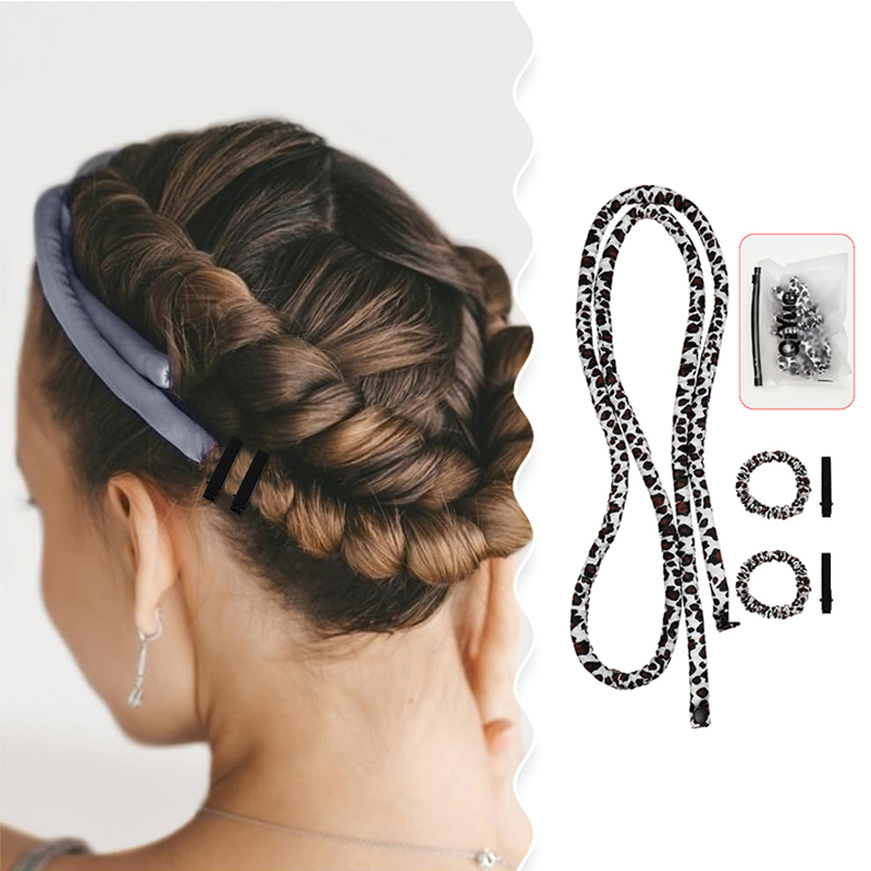 Heatless Curling Rod Headband  - Preacher Curl Pad recension och pris