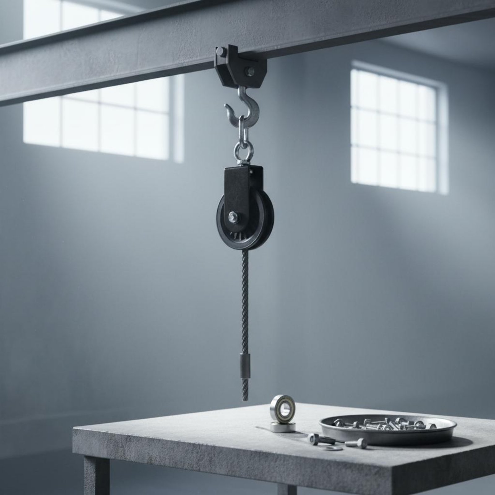 DIY Fitness Pulley Bracket Sil - Cable Pulley System recension och pris