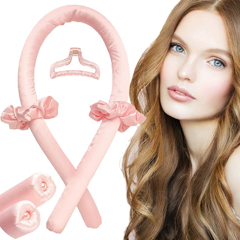 Heatless Curling Rod Headband  - Preacher Curl Pad recension och pris
