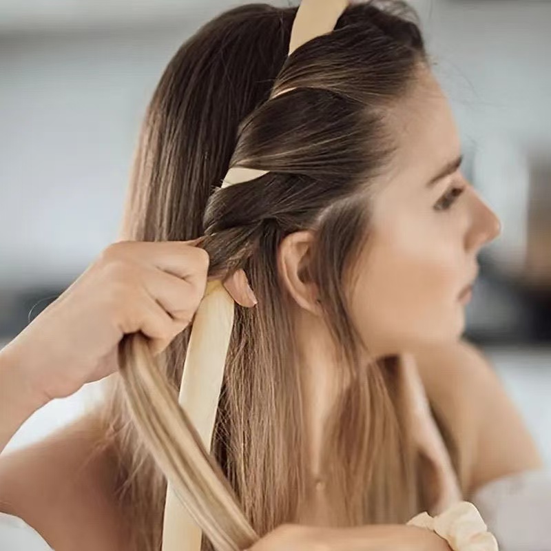 Heatless Curling Rod Headband  - Preacher Curl Pad recension och pris