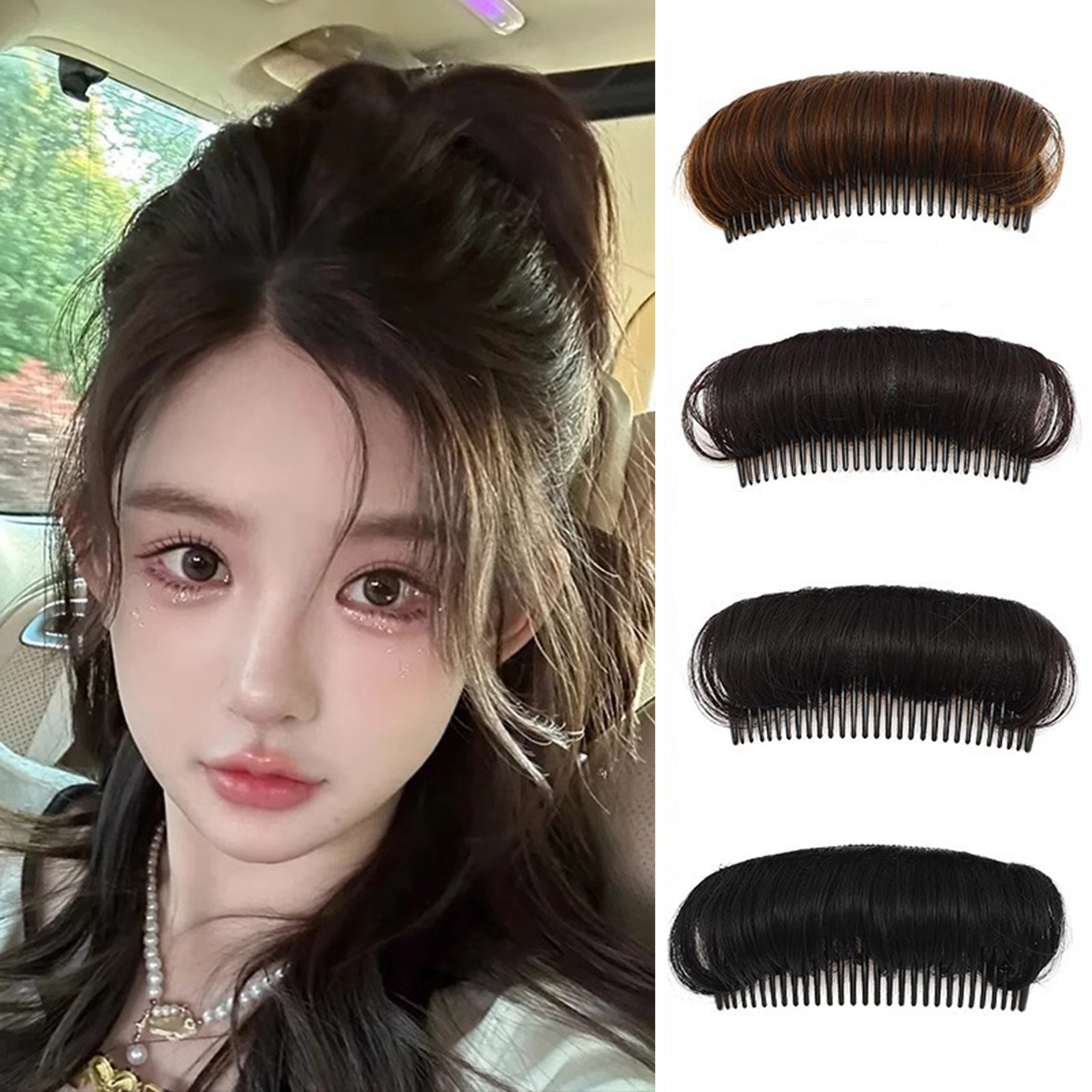 Invisible Puff Hair Head Comb  - Preacher Curl Pad recension och pris