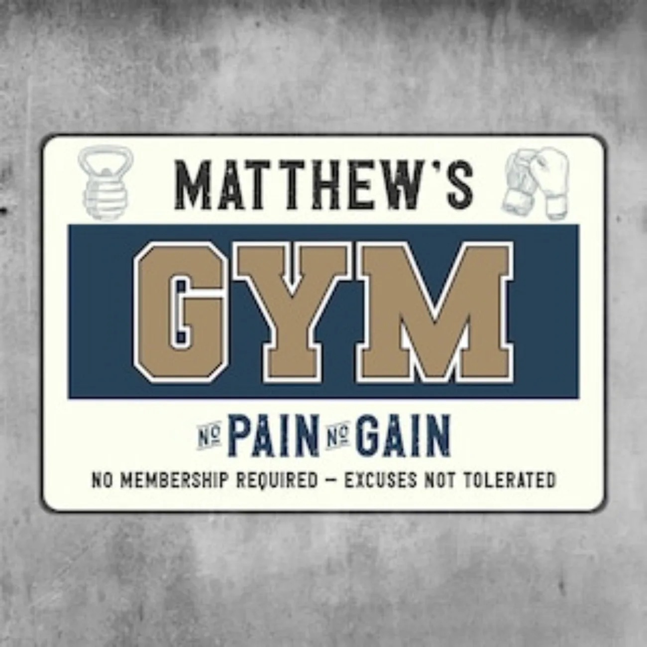 Home Fitness Decor Personalize - Home Gym Decor recension och pris