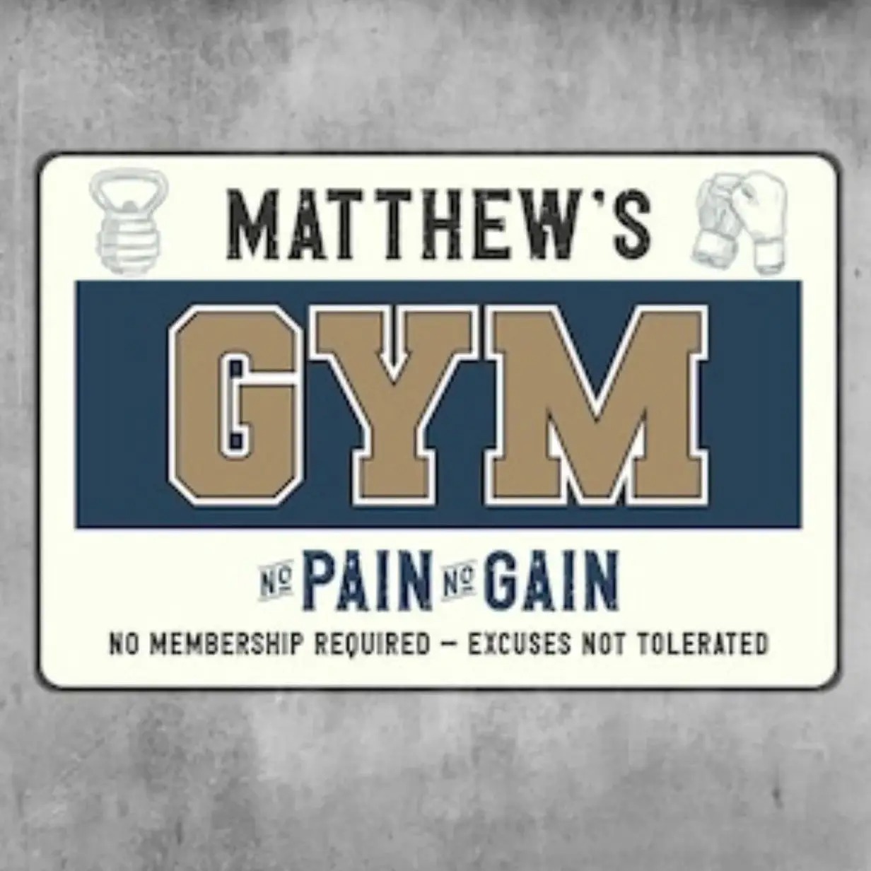 Home Fitness Decor Personalize - Home Gym Decor recension och pris