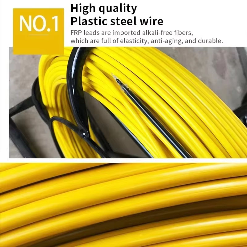 TUNGFULL 50M 100M Fiberglass C - Cable Pulley System recension och pris