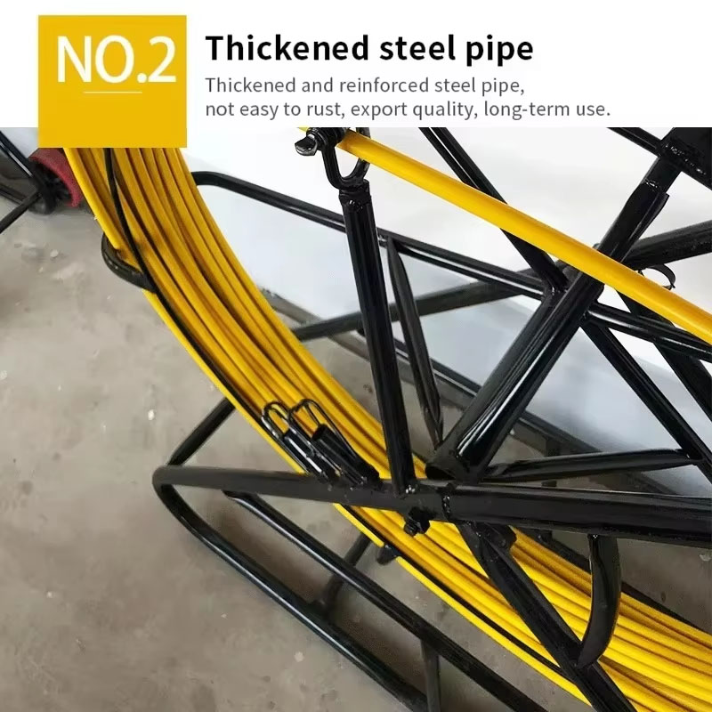 TUNGFULL 50M 100M Fiberglass C - Cable Pulley System recension och pris