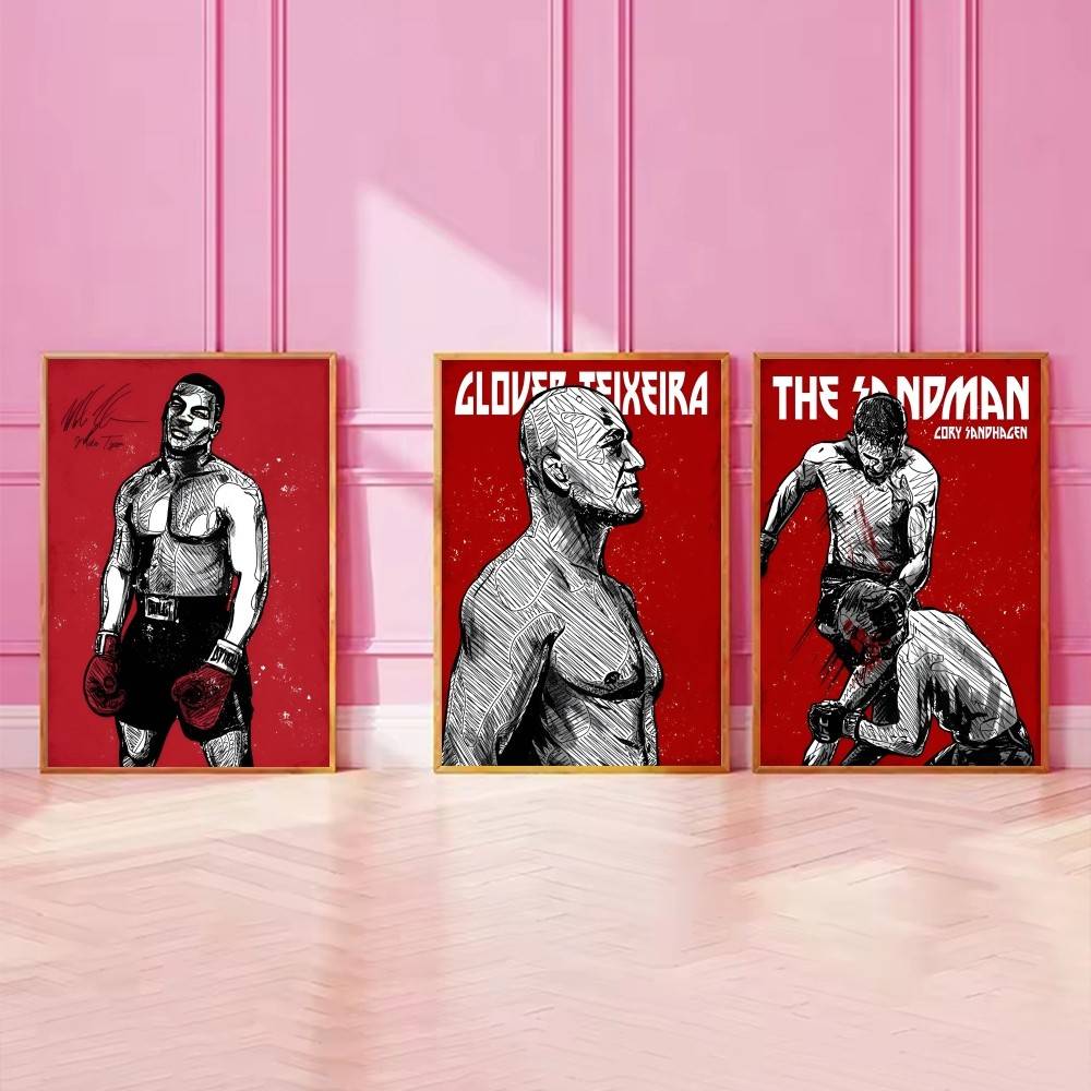 Combat Athlete Paper Poster Gr - Home Gym Wallpaper recension och pris