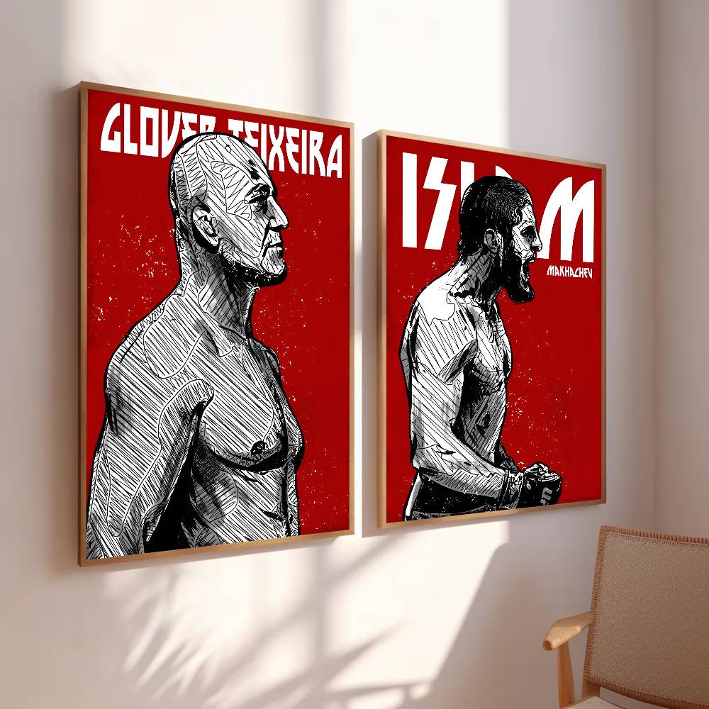 Combat Athlete Paper Poster Gr - Home Gym Wallpaper recension och pris
