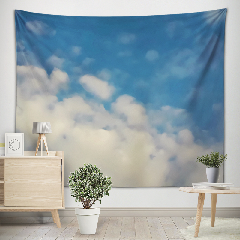 Melodious Clouds Art Tapestry  - Home Gym Decor recension och pris