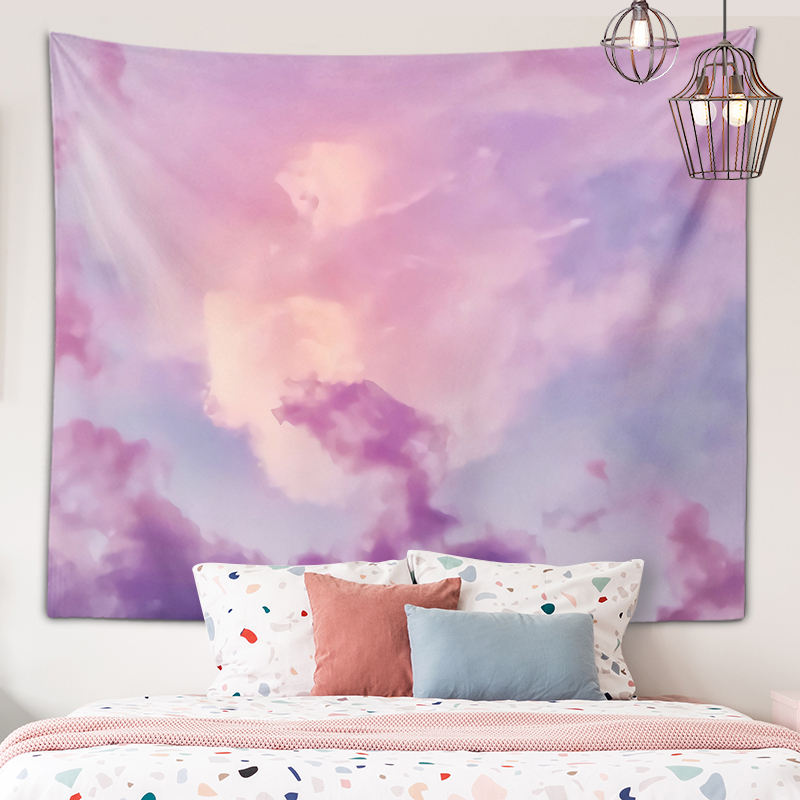 Melodious Clouds Art Tapestry  - Home Gym Decor recension och pris