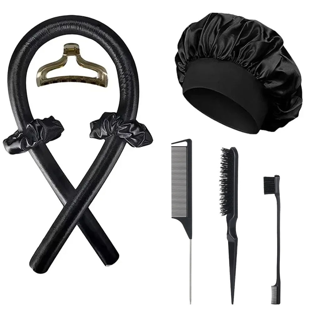 No-Heat Curling Iron Set Night - Preacher Curl Pad recension och pris