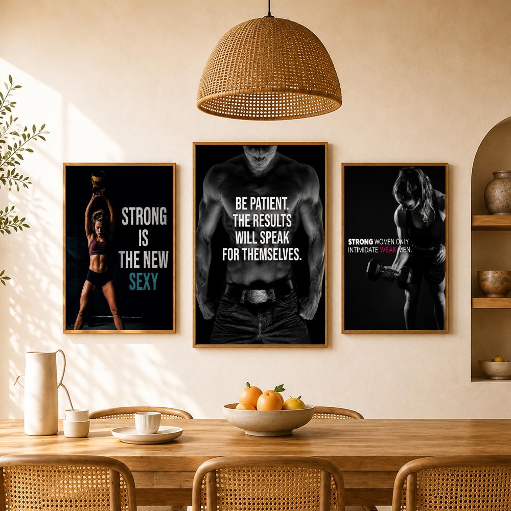 Gym Fitness Motivation Bodybui - Home Gym Wallpaper recension och pris