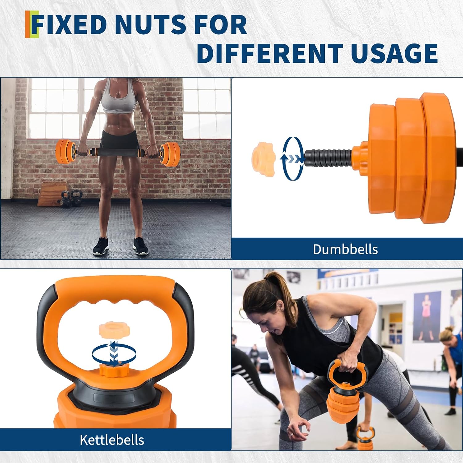 4-in-1 Adjustable Dumbbell Set - Home Gym Used recension och pris