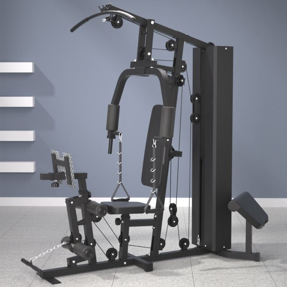 Multifunctional Home Gym Full  - Cable Pulley System recension och pris