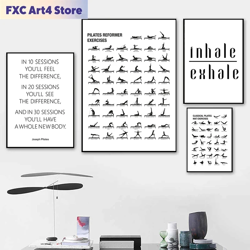 Frameless Pilates Workout Char - Home Gym Decor recension och pris