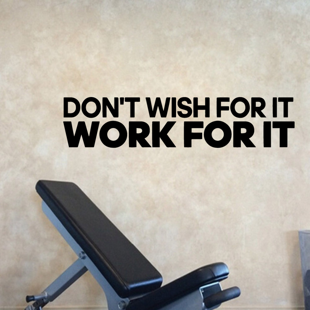 Drop Shipping GYM Wall Art Dec - Home Gym Wallpaper recension och pris