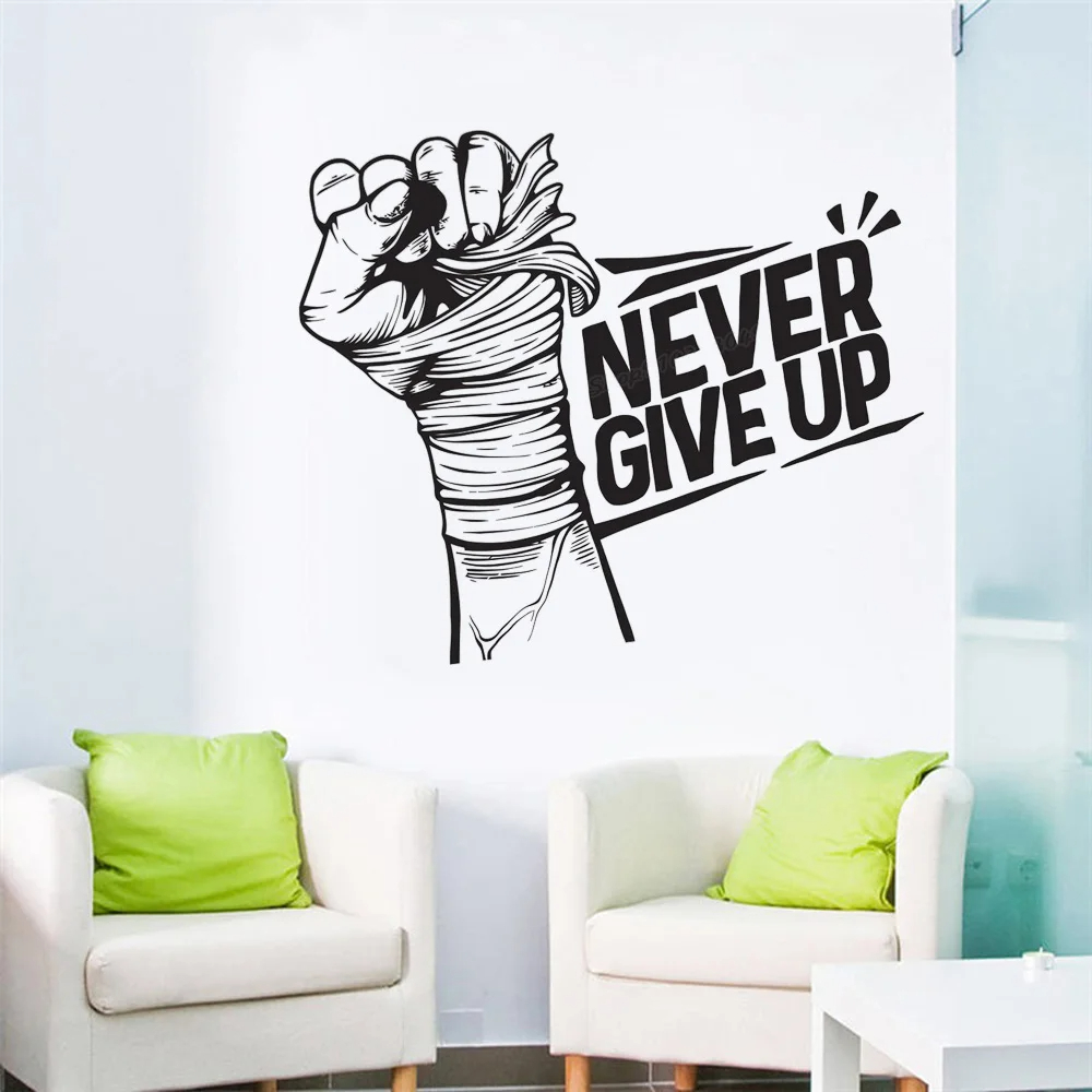 Nunca Desista Decalque De Pare - Home Gym Wallpaper recension och pris