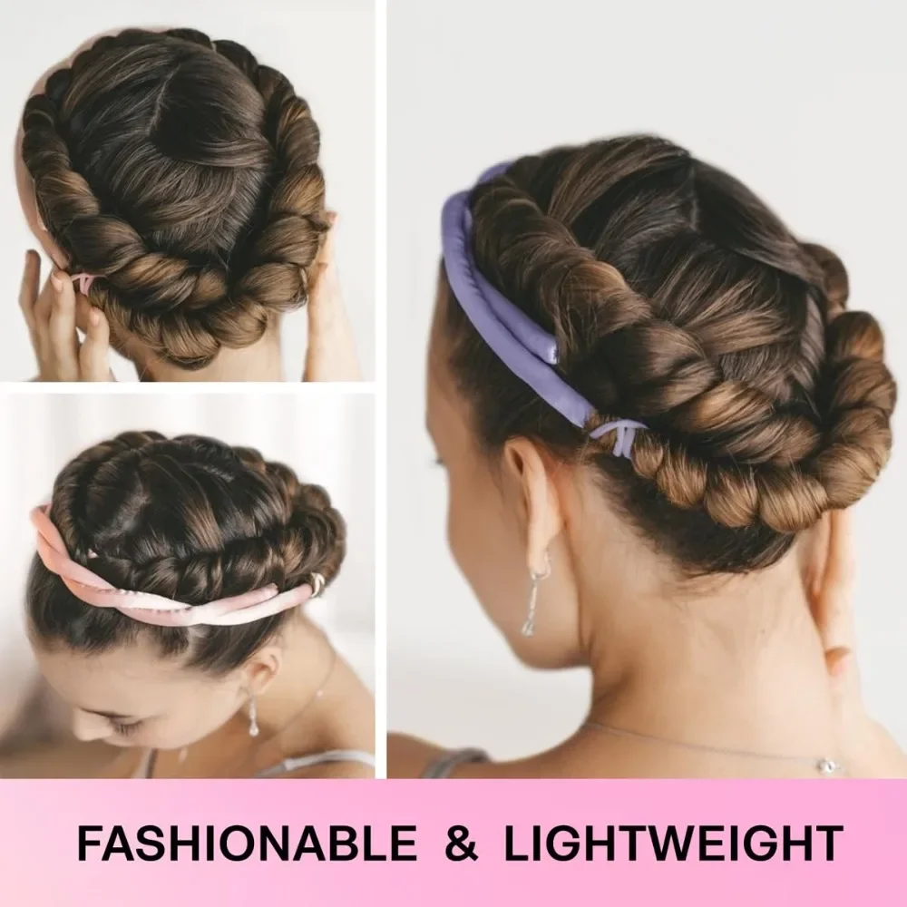 Heatless Curling Rod Headband  - Preacher Curl Pad recension och pris