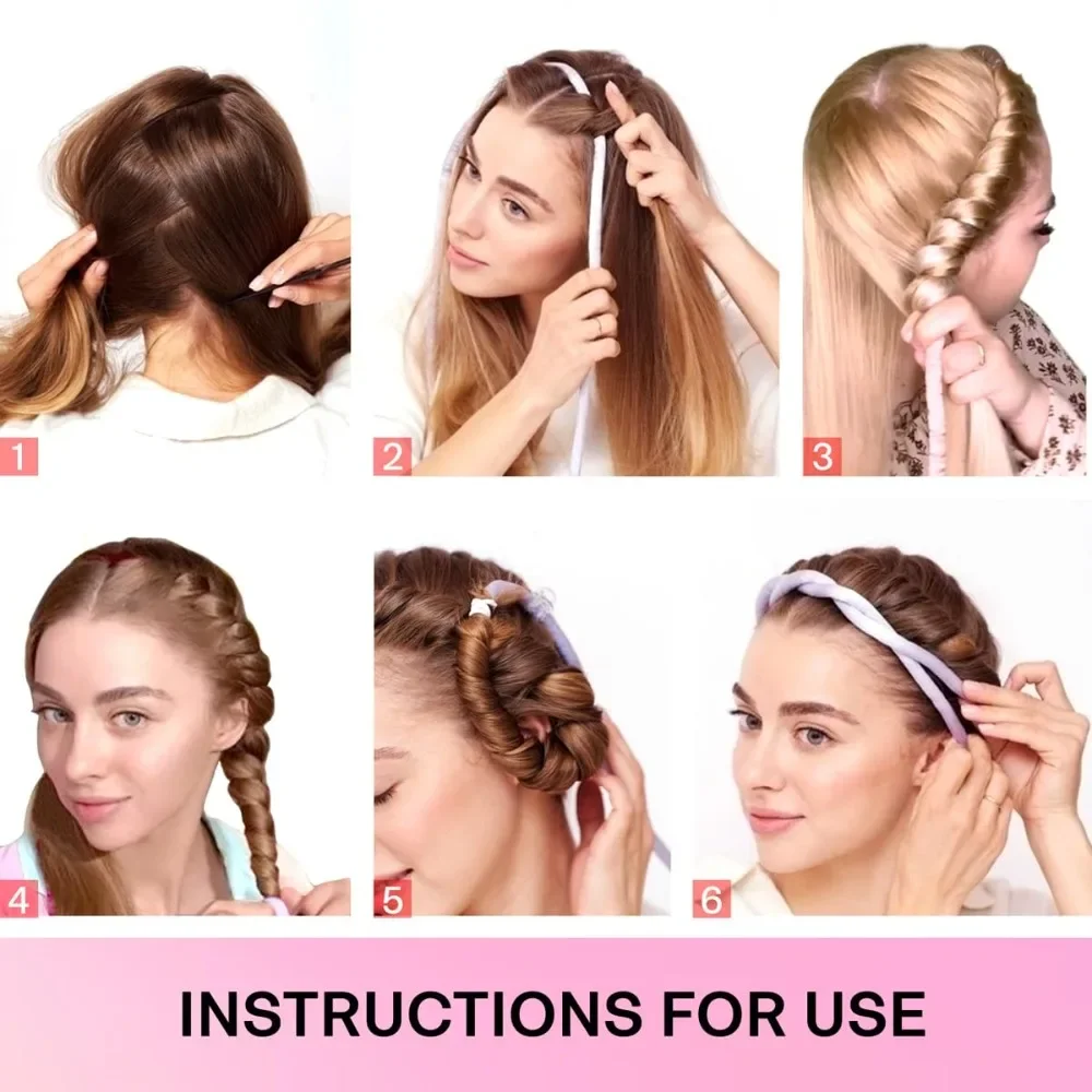 Heatless Curling Rod Headband  - Preacher Curl Pad recension och pris