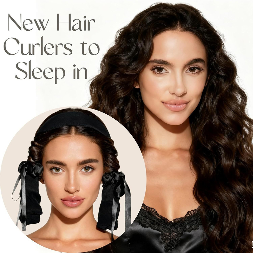2026 New Heatless Hair Curler, - Preacher Curl Pad recension och pris